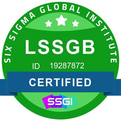 lssgb training and certification program